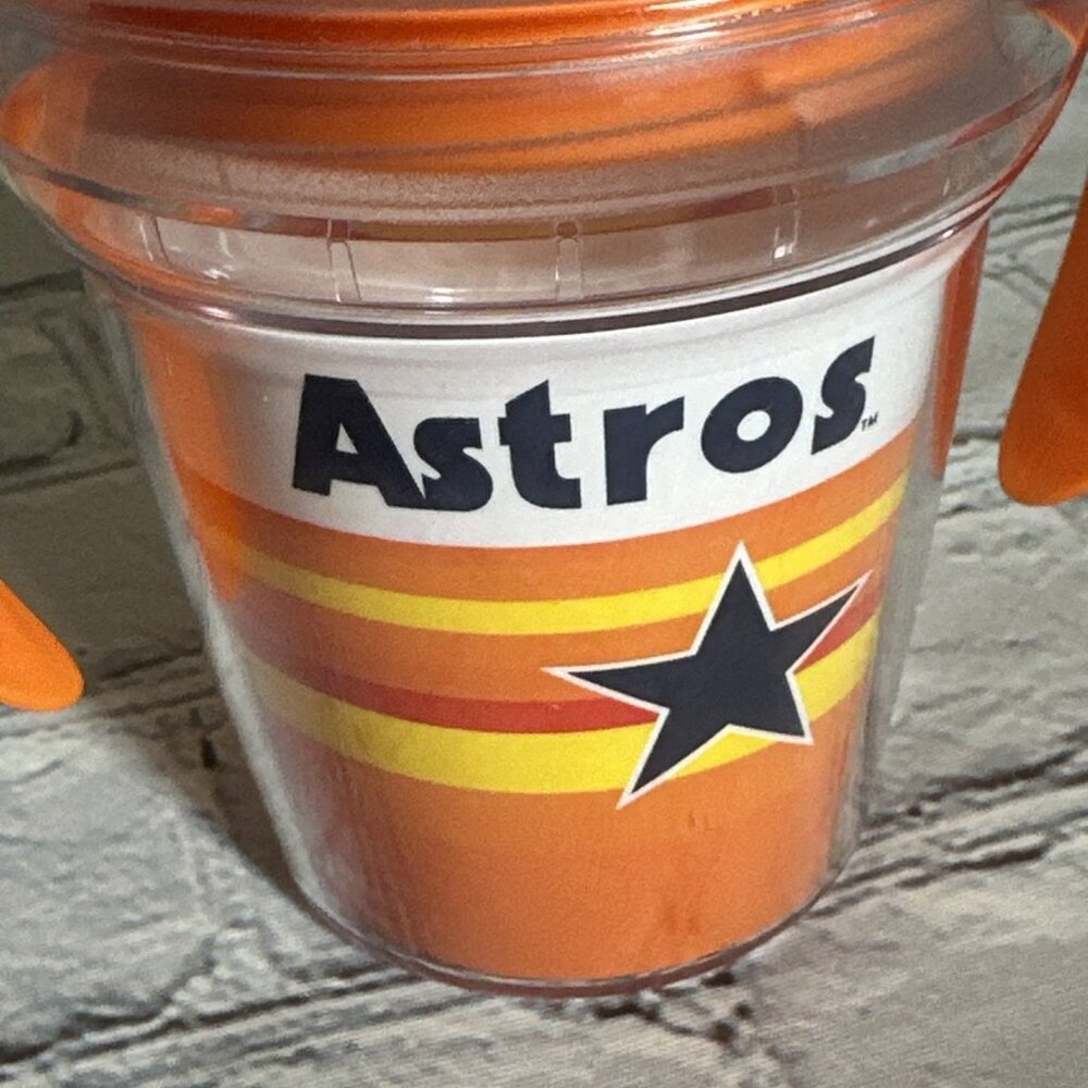 Tervis MLB My First Tervis Sippy Cup 6 oz Houston Astros BPA Free 9M+ - Picture 2 of 10